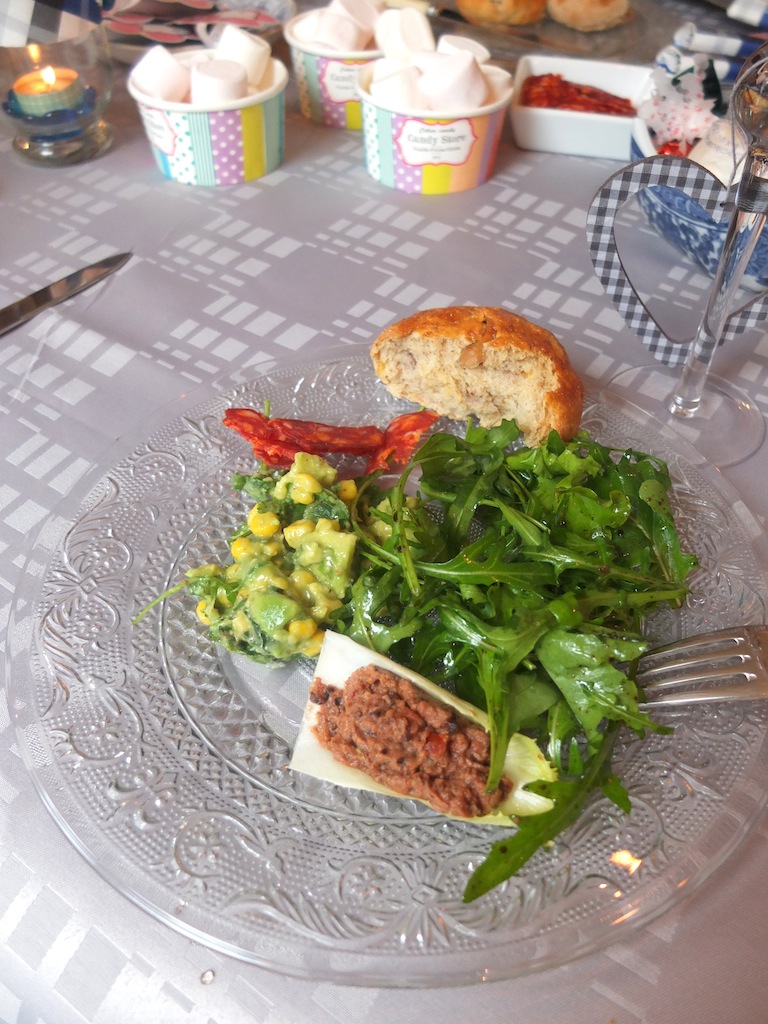 Assiette composée brunch