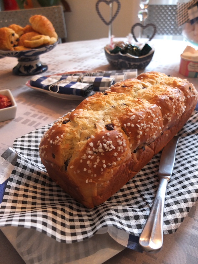 Brioche aux pépites de chocolat