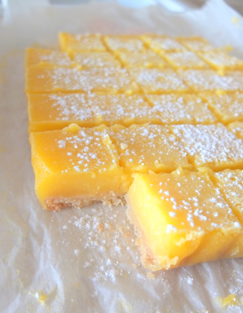 Carrés citron