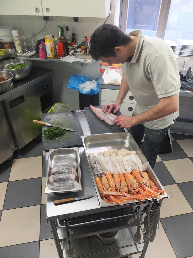 Mise en place poisson