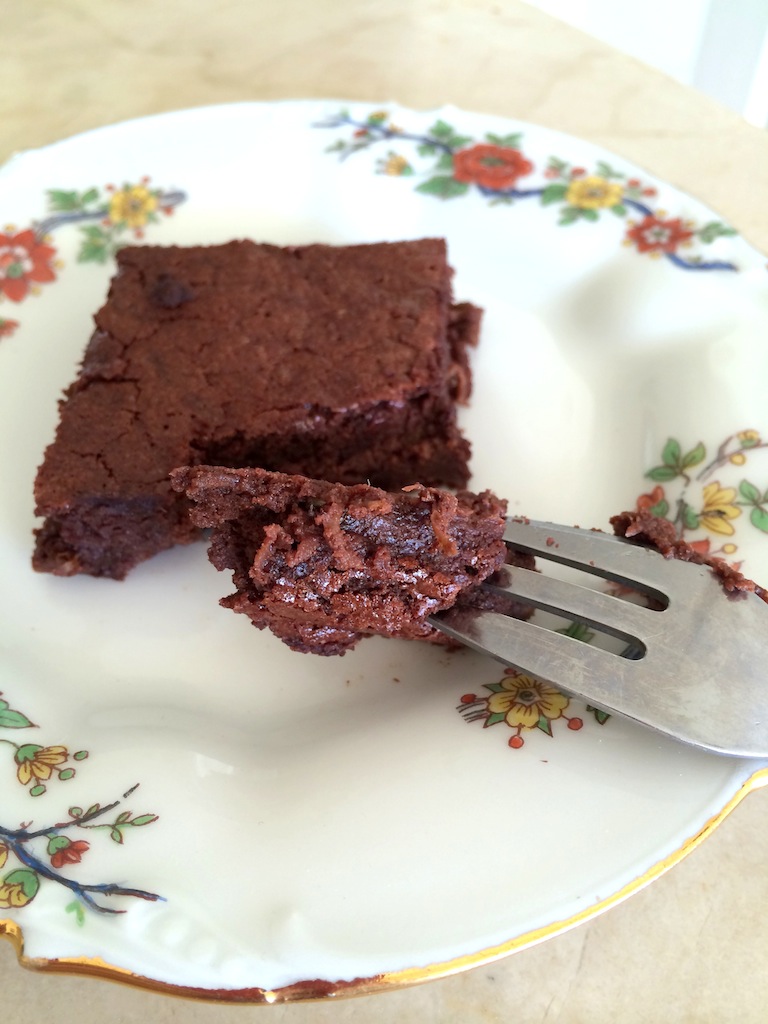 Fondant au chocolat & à la courgette