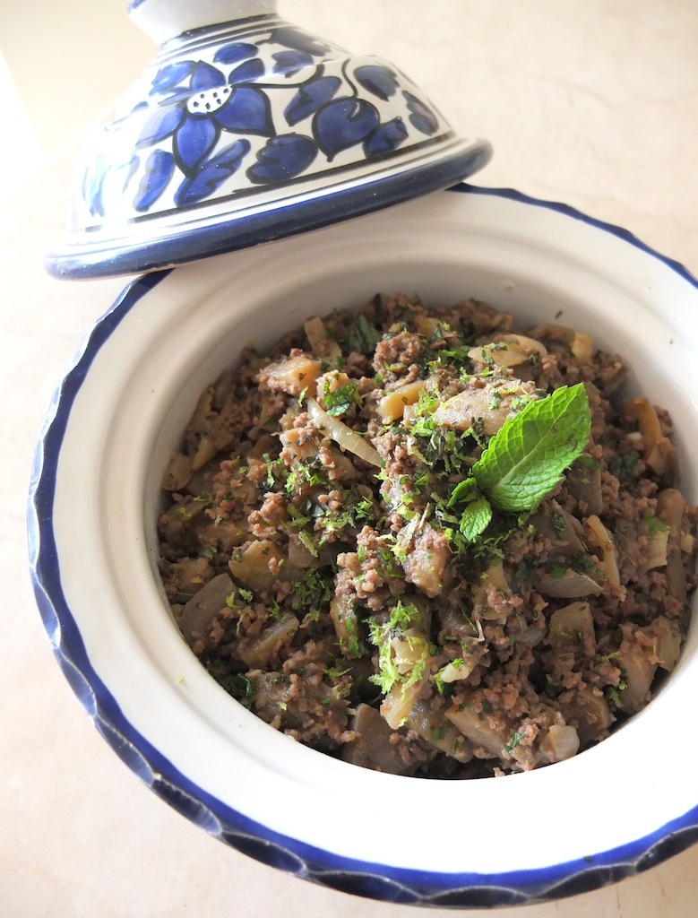 Boeuf et aubergines à la thaï