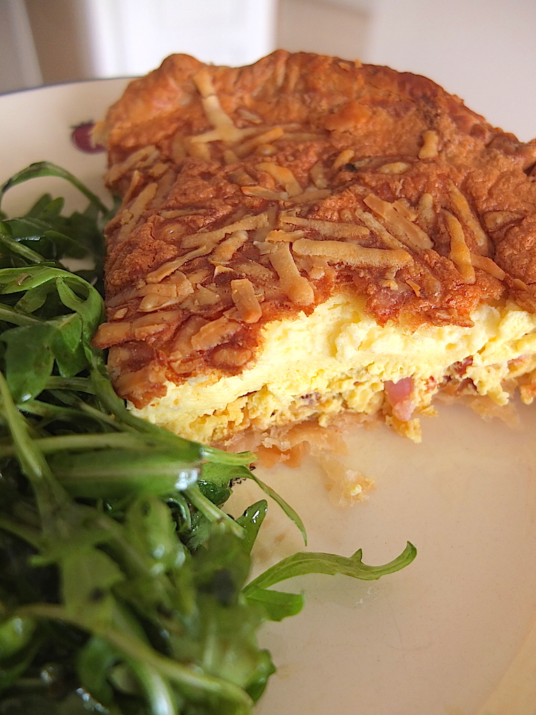 Quiche lorraine soufflée