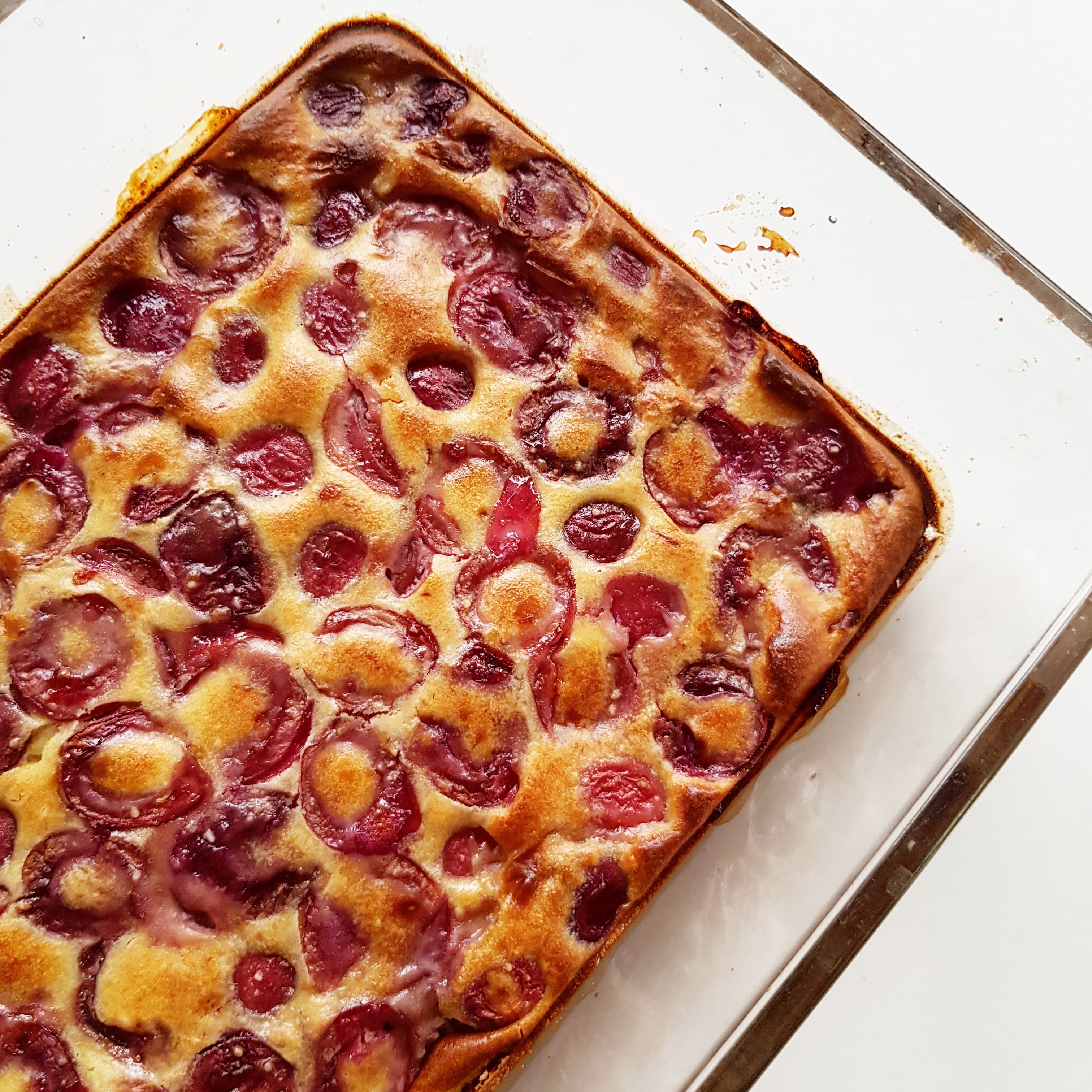 Clafoutis de cerises – Sans gluten et sans lactose